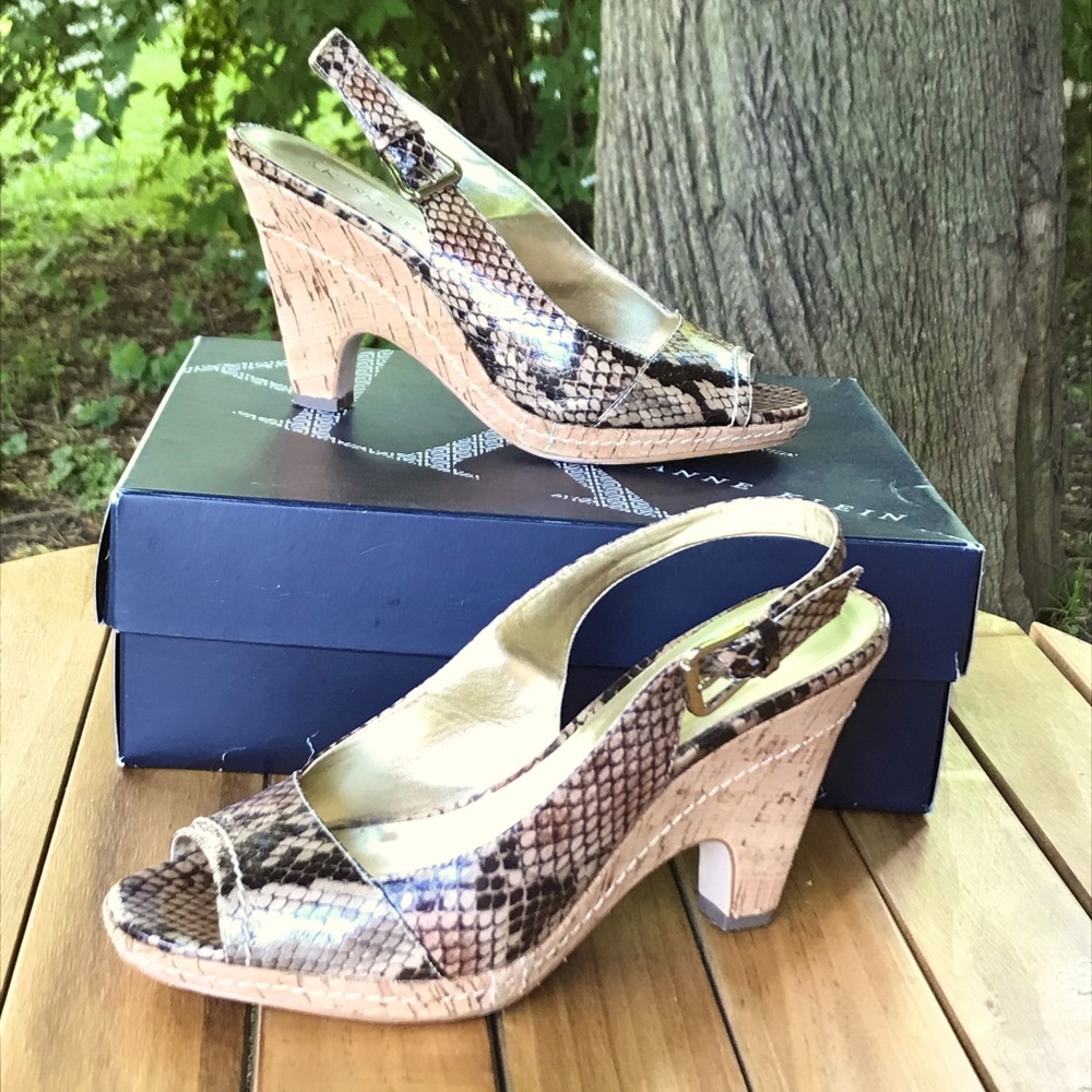 Anne Klein☀️Xavia sling back heels